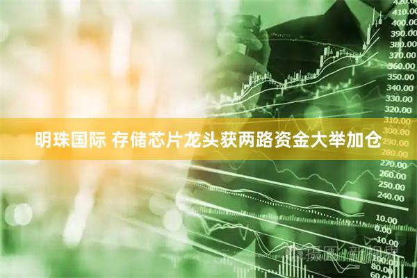 明珠国际 存储芯片龙头获两路资金大举加仓