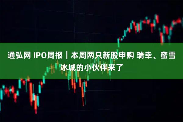 通弘网 IPO周报｜本周两只新股申购 瑞幸、蜜雪冰城的小伙伴来了